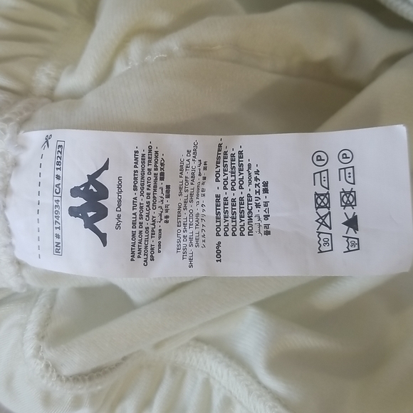 Kappa yellow pants - Picture 6 of 6